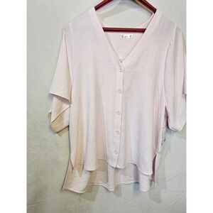 89th & Madison Women's Oversized 1xl Top